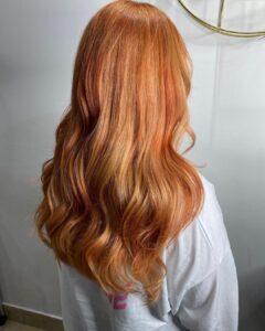 Copper hair colour Aberdeen Hairdressers